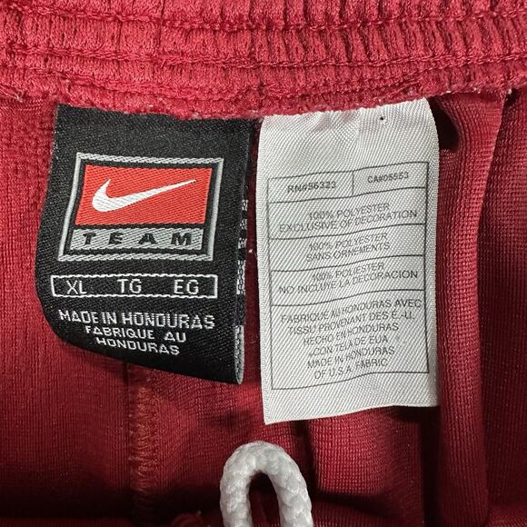 VTG Nike Team Indiana Hoosiers Basketball Shorts NCAA Red Men’s Size XL - Picture 4 of 7